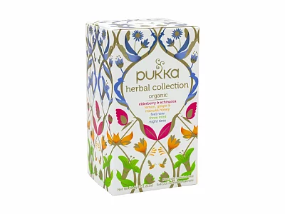 Pukka ajurvédský čaj Bylinná kolekce 5 druhů, 20 sáčků