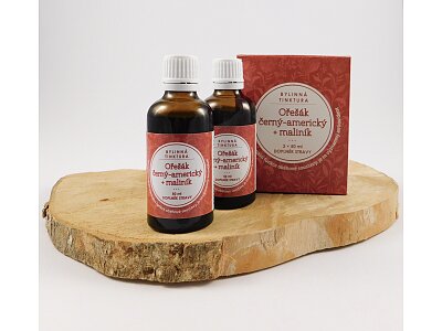 Ořešák černý -americký + maliník - bylinná tinktura 2x50ml