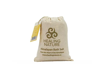 Himálajská koupelová sůl s květem heřmánku, 1 kg, Healing Nature