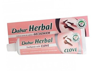 Zubní pasta Dabur s hřebíčkem, 100 ml/155 g