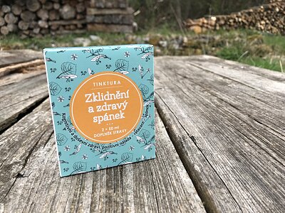 Zklidnění a zdravý spánek, bylinná tinktura 2x50ml