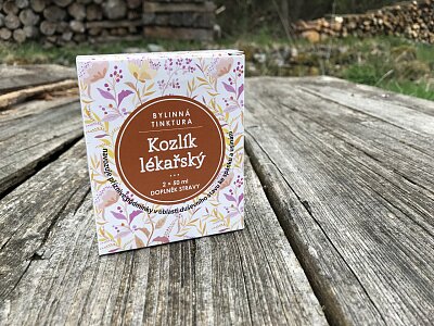 Kozlík lékařský - bylinná tinktura 2x50ml