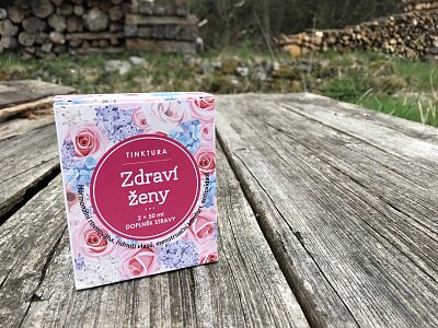 Zdraví ženy - bylinná tinktura 2x50ml