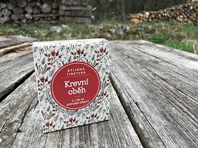 Krevní oběh - bylinná tinktura 2x50ml