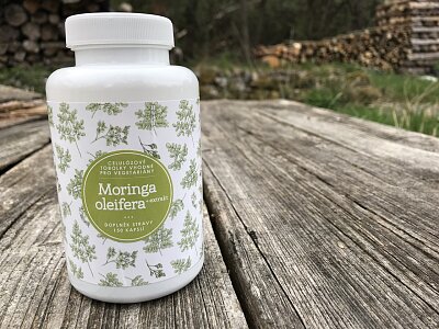 Moringa Oleifera - celulózové tobolky 150ks