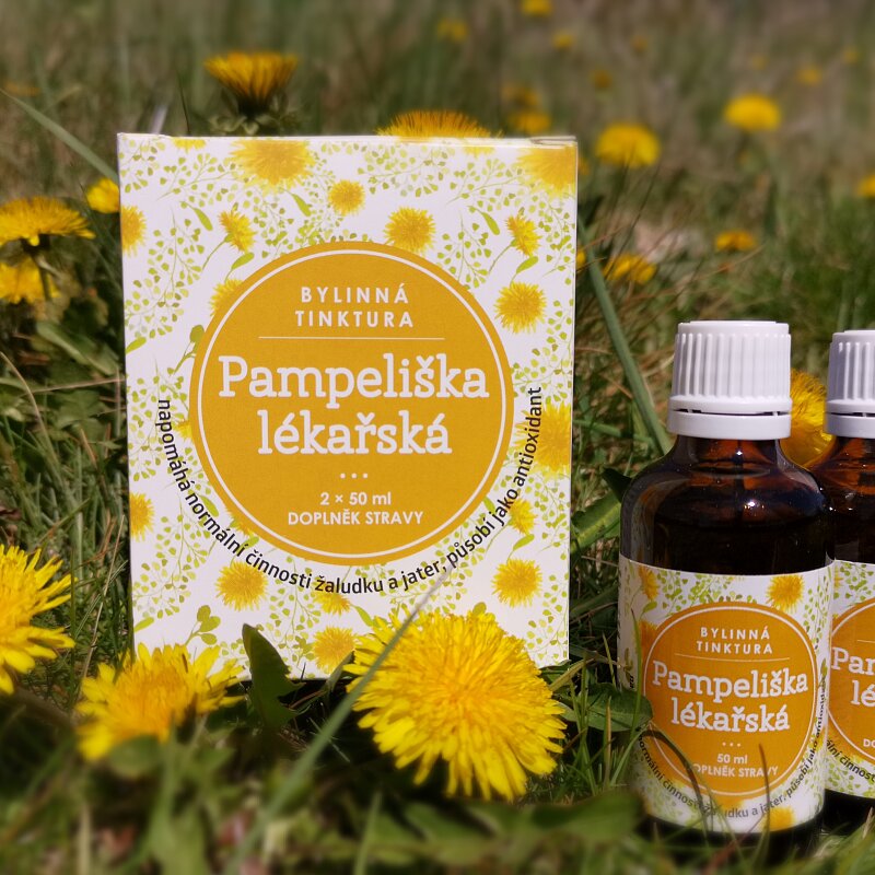 Pampeliška lékařská - bylinná tinktura 2x50ml