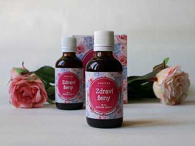 Zdraví ženy - bylinná tinktura 2x50ml