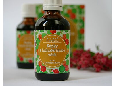 Kapky z lichořeřišnice - bylinná tinktura 2x50ml