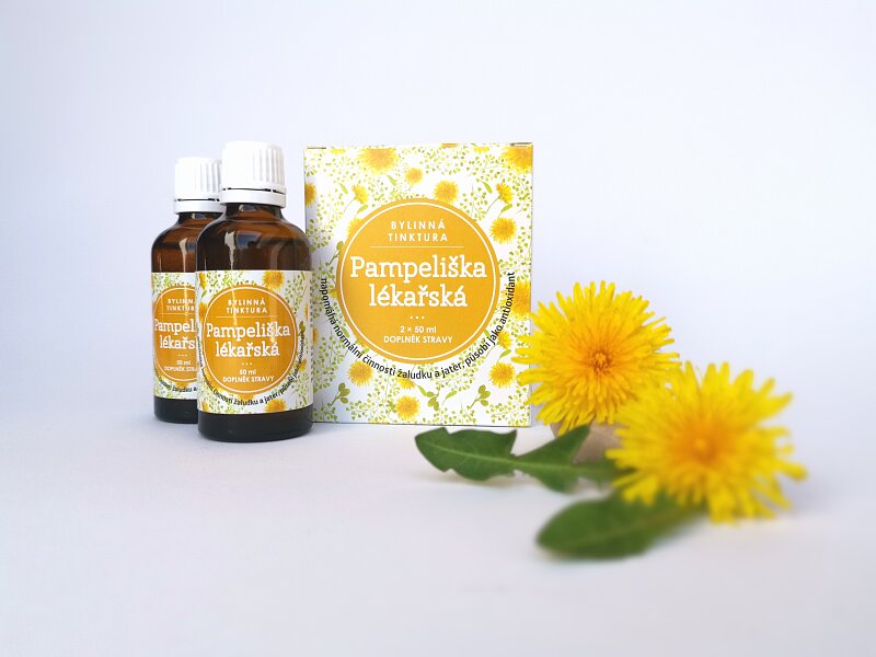 Pampeliška lékařská - bylinná tinktura 2x50ml