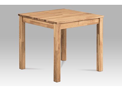 Jídelní stůl 80x80, masiv dub mat