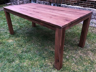 York 140 cm - masivní rozkládací jídelní dubový stůl