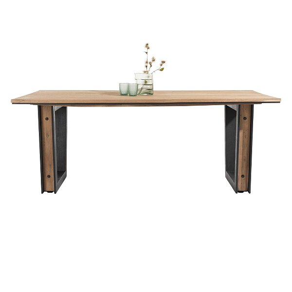 Moderní masivní stůl z akácie 200x100 cm