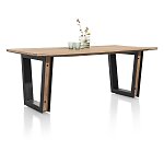 Moderní masivní jídelní stůl 230x100 cm