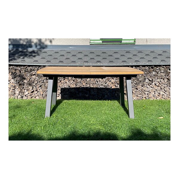 Rozkládací jídelní stůl v moderním designu 190x105 cm + 60 cm