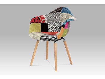 Jídelní židle patchwork / masiv buk