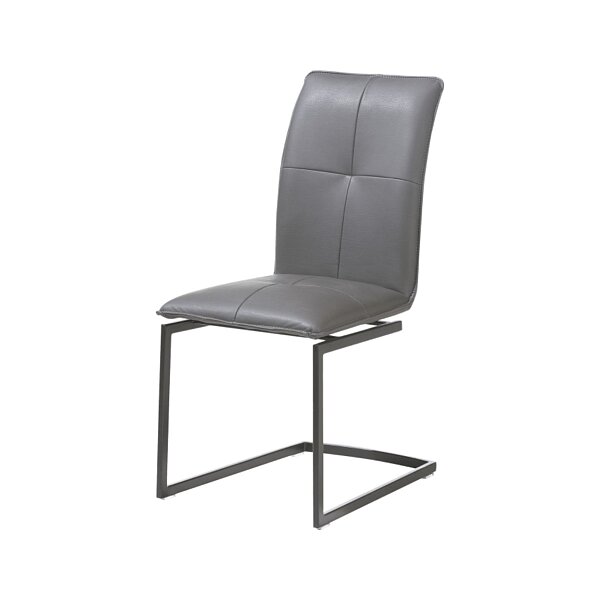 Kvalitní moderní jídelní židle - kůže