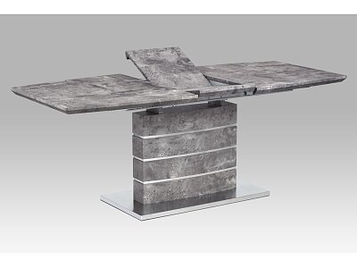 Rozkládací jídelní stůl - dekor beton