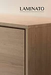 Detail hrany desky komody