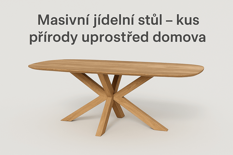Masivní nábytek, který píše příběhy