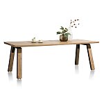 Nerozkládací jídelní stůl z masivu 180x100 cm