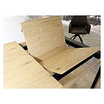 Jednoduchý rozkládací systém - Butterfly u jídelního stolu