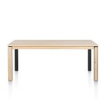 Moderní rozkládací jídelní stůl Arnsberg 190x100 + 50 cm