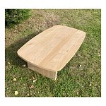 Konferenční stolek 120×70×45 cm – přírodní masivní dub