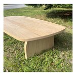 Konferenční stolek 120×70×45 cm – přírodní masivní dub