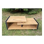 Konferenční stolek Metalo 110×60×45 cm