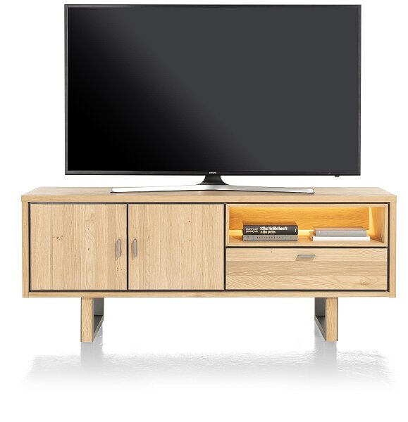 Masivní dubová tv komoda 150 cm