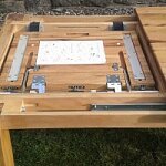 Nejlepší rozkládací systém u jídelních stolů 200x100+60 cm