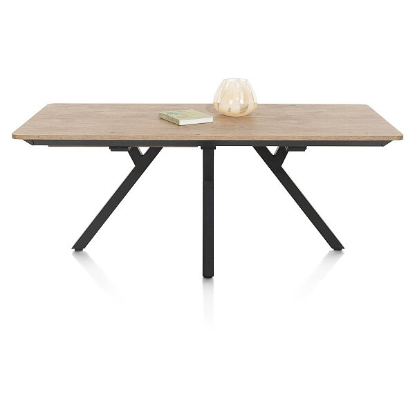 Moderní rozkládací jídelní stůl Perth 200x100 cm+ 80 cm