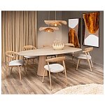 Jídelní stůl ARRAS je ideální volbou, pokud hledáte velký jídelní stůl 240 cm