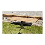 Kvalitní masivní jídelní stůl 210x80/100 cm