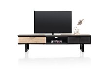 Moderní tv komoda 200x45x42 cm, přírodní odstín