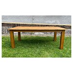Masivní dubový jídelní stůl 200x100 cm