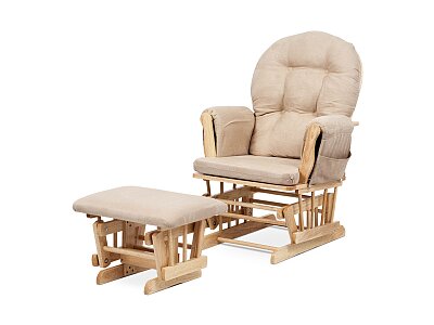 Relaxační / kojící křeslo s houpacím mechanismem (Glider)