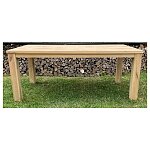 Masivní dubový jídelní stůl 190x95x77 cm