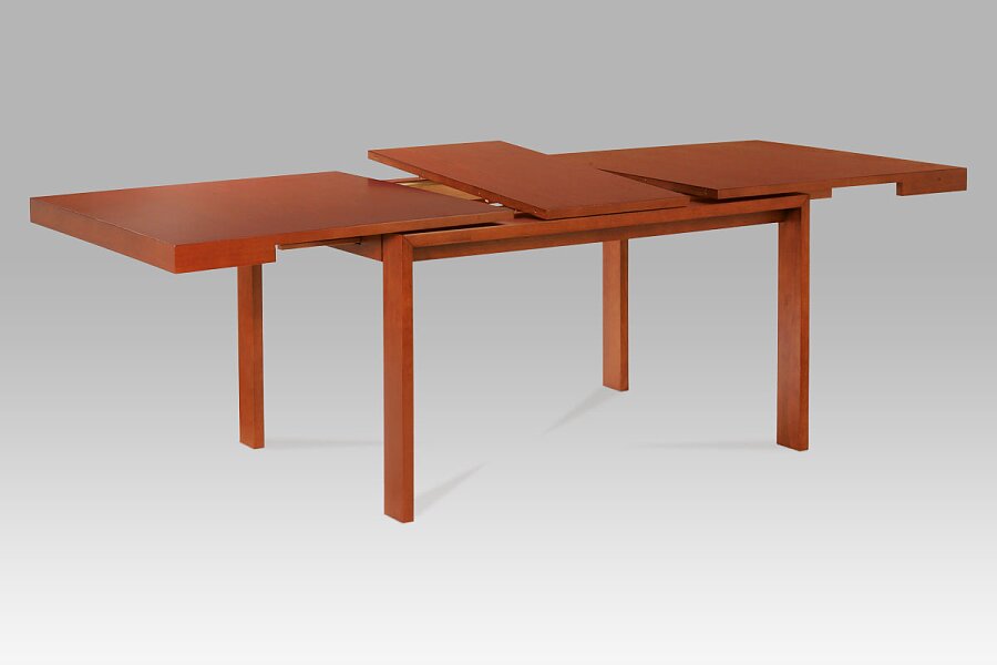 Jídelní stůl 180+45x95 cm, barva třešeň