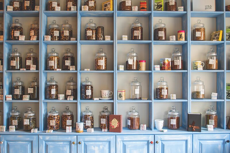 Elegant drugstore