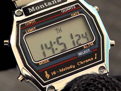 Digital watch Montana