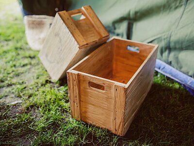 Wooden box
