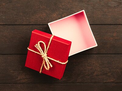 Red gift box