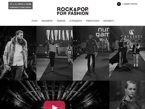 Screenshot: ROCK & POP FOR FASHION